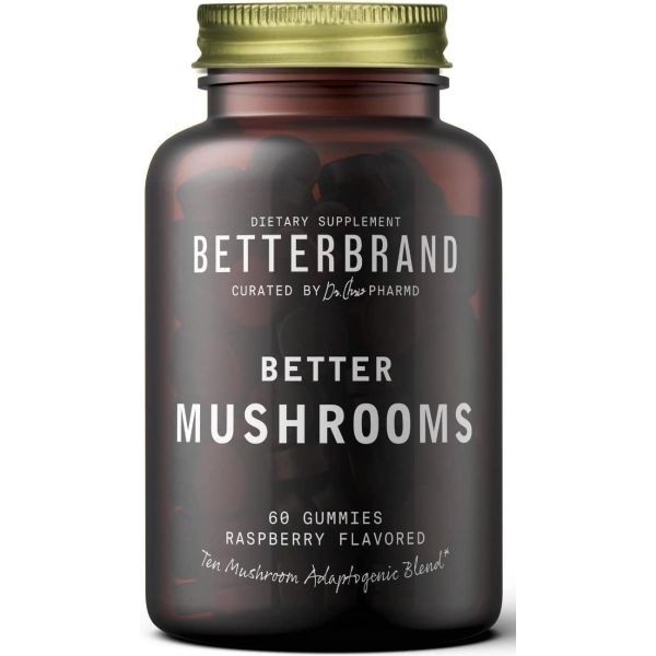 BETTERBRAND: Better Mushrooms Gummies, 60 pc