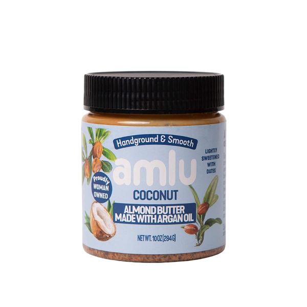 AMLU: Coconut Almond Butter with Argan Oil, 10 oz