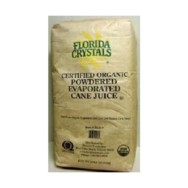 FLORIDA CRYSTALS: Sugar Cane Juice Evaporated, 50 lb