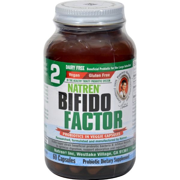 NATREN: Bifido Factor Dairy Free, 60 cp