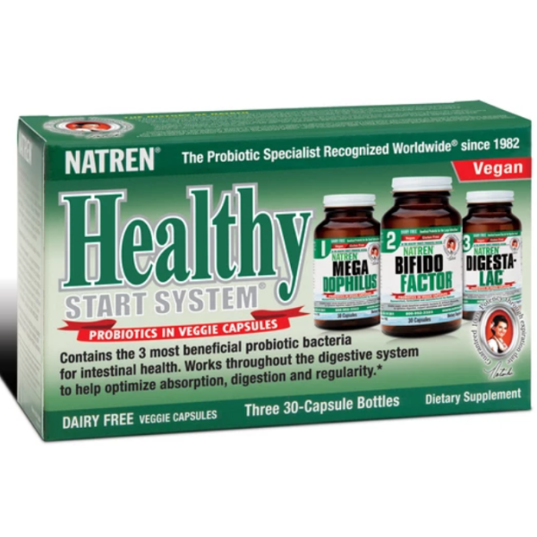 NATREN: Healthy Start System Dairy Free Capsules, 1 pc