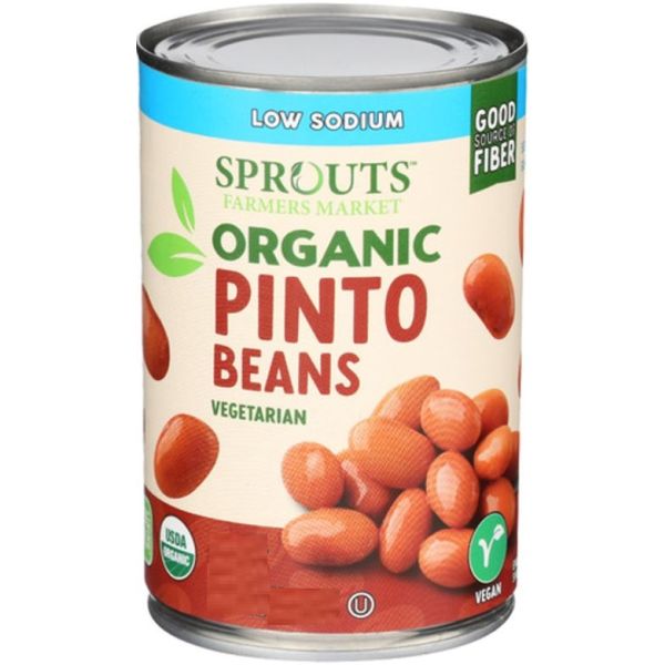 SPROUTS: Beans Pinto Organic, 15 oz