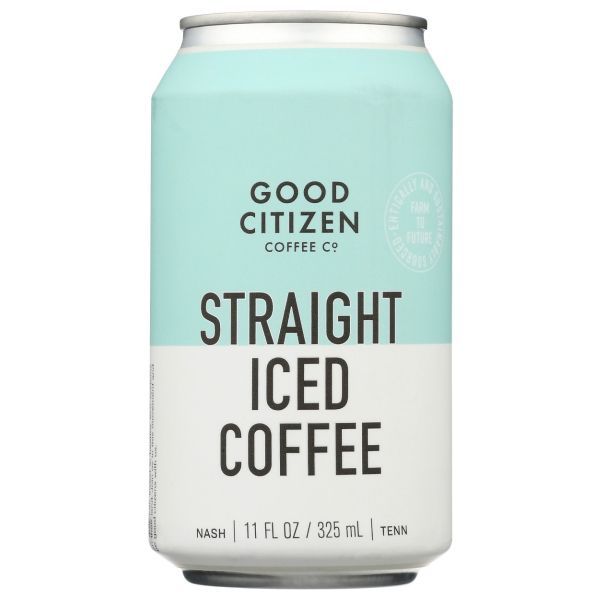 GOOD CITIZEN: Straight Iced Coffee, 11 fo
