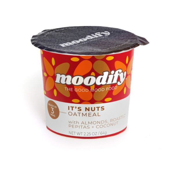 MOODIFY FOOD: Its Nuts Oatmeal, 2.25 oz