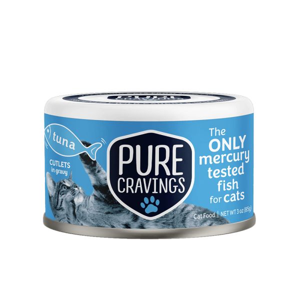 PURE CRAVINGS: Tuna Cutlets Gravy, 3 oz