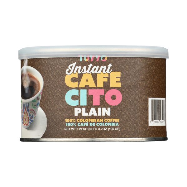 TUYYO: Instant Plain Coffee, 3.7 oz