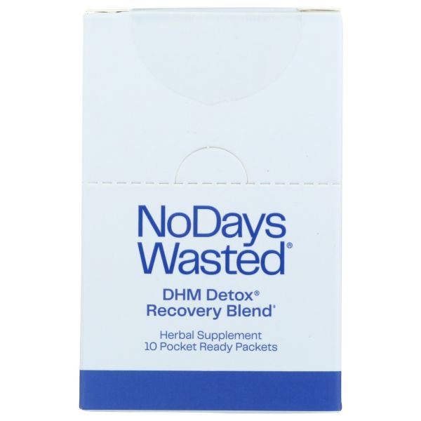 NO DAYS WASTED: Detox Recovery, 10 EA