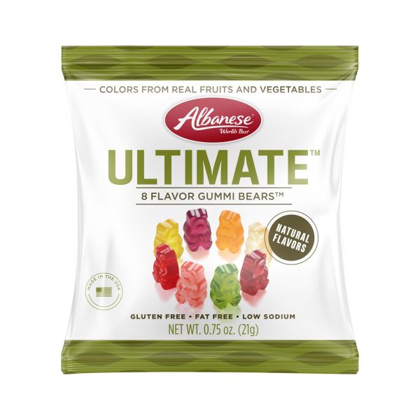 ALBANESE: Gummi Bears 8 Flavors .75Oz, 200 PC