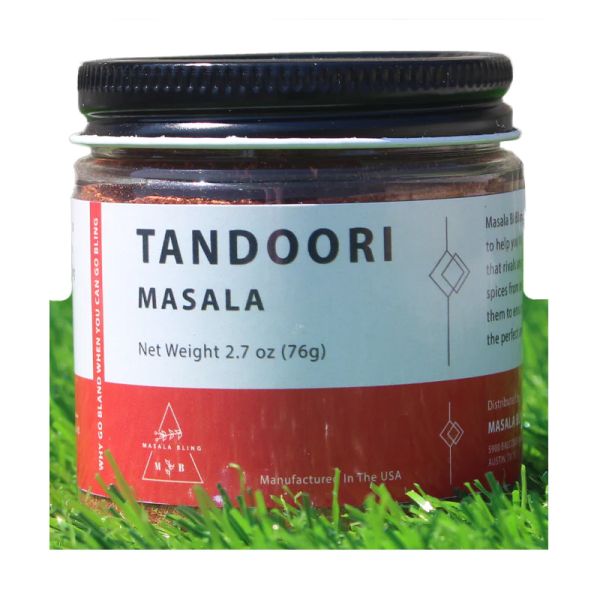 MASALA BLING: Tandoori Masala Seasoning, 2.7 oz