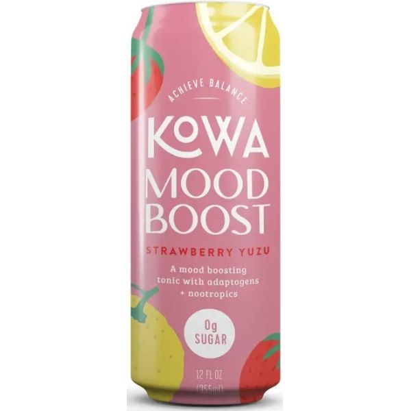 KOWA: Mood Boost Strawberry Yuzu, 12 fo
