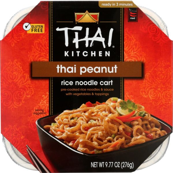 THAI KITCHEN: Rice Noodle Cart Thai Peanut, 9.77 oz