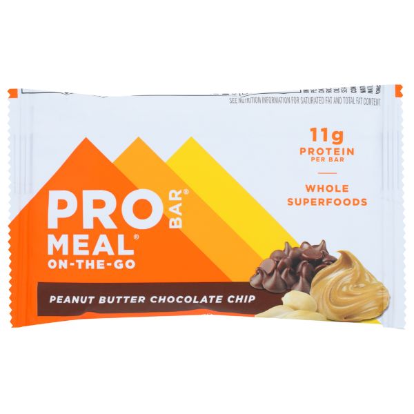 ProBar Meal Bar Peanut Butter Chocolate Chip, 3 oz