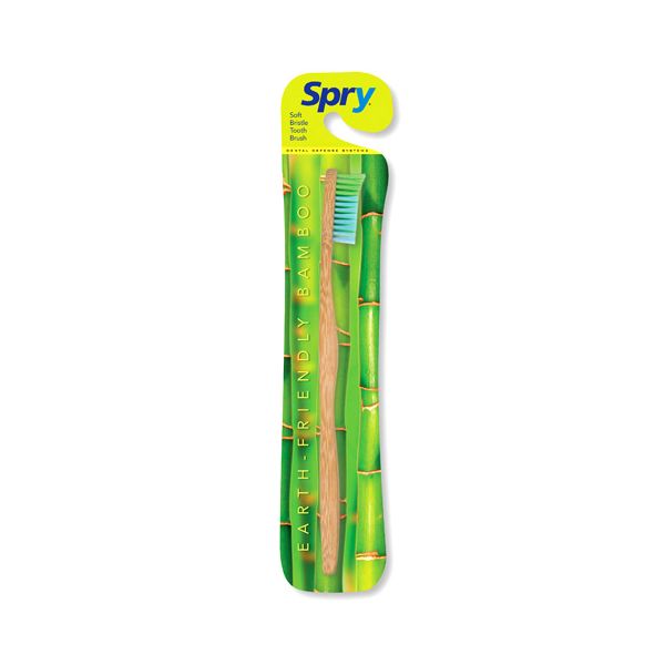 SPRY: Toothbrush Bamboo, 1 ea