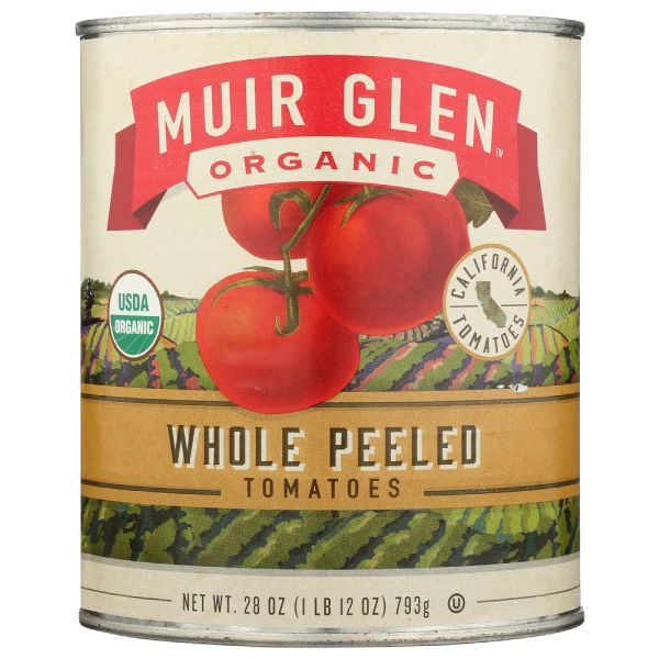 Muir Glen Organic Whole Peeled Tomatoes, 28 oz