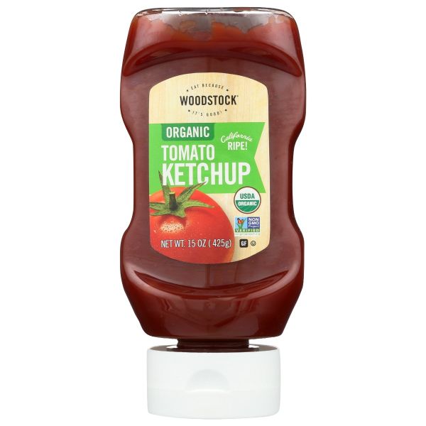 WOODSTOCK: Ketchup Tomato Org, 15 oz