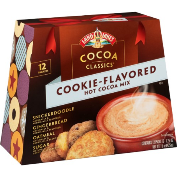 LAND O LAKES: Cookie-Flavored Hot Cocoa Mix, 15 oz