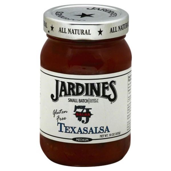 JARDINES: Texasalsa Medium Salsa, 16 oz