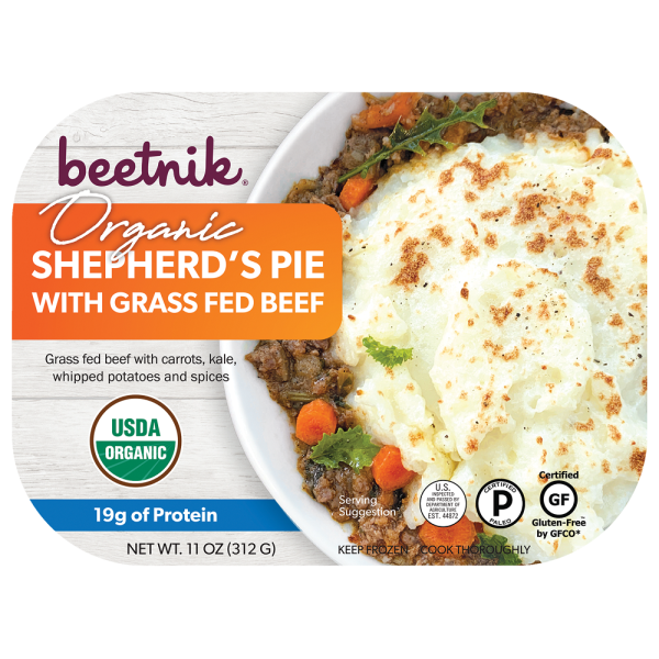 BEETNIK FOODS: Shepherd’s Pie with Grass Fed Beef, 10 oz