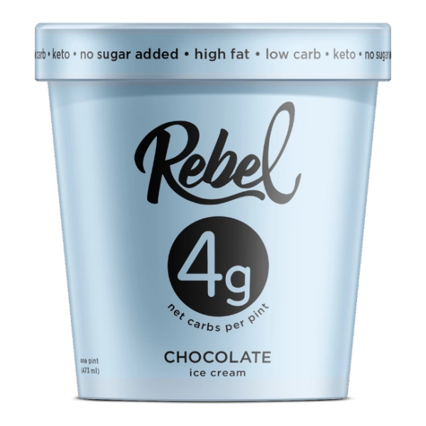 REBEL: Ice Cream Chocolate, 1 pt