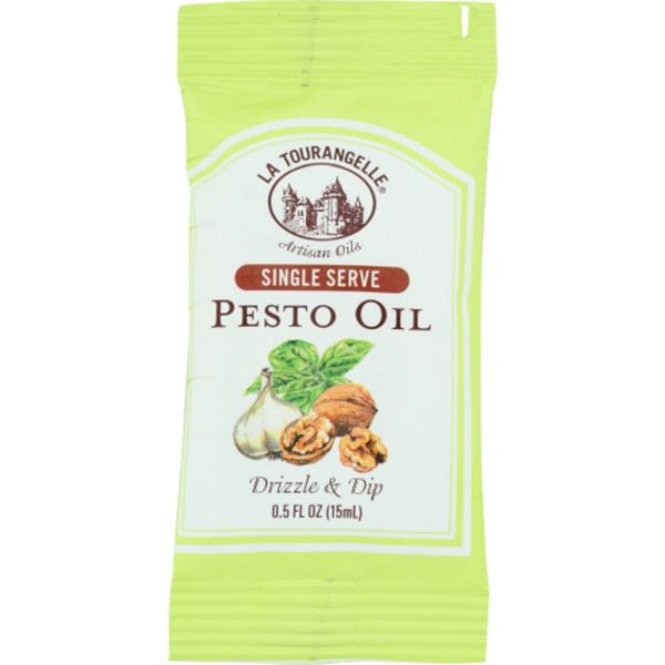 LA TOURANGELLE: Pesto Oil Single Serve Pouch, 0.50 fo