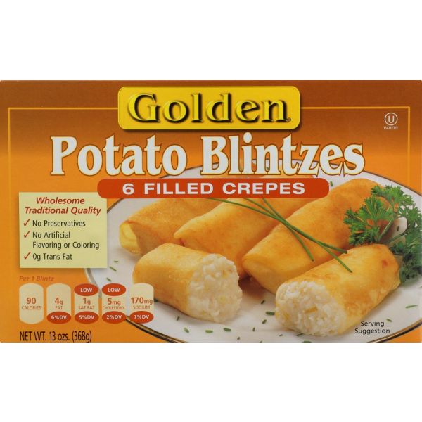 GOLDEN: Potato Blintzes, 13 oz
