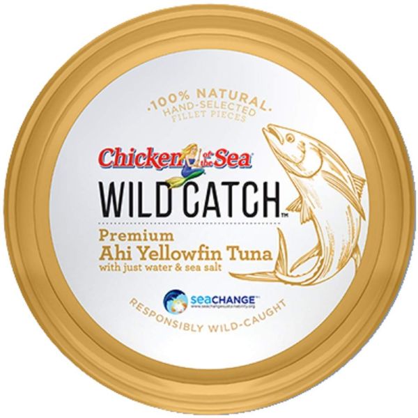 CHICKEN OF THE SEA: Premium Ahi Yellowfin Tuna, 4.5 oz