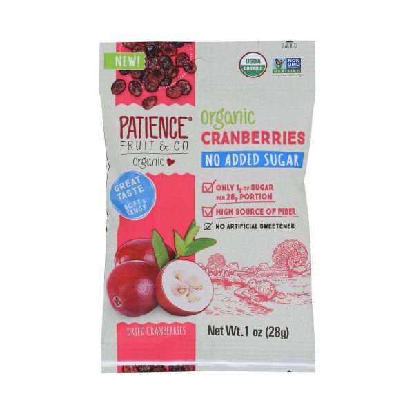 PATIENCE FRUIT & CO: Cranberry Dried Nsa Caddy,  1oz