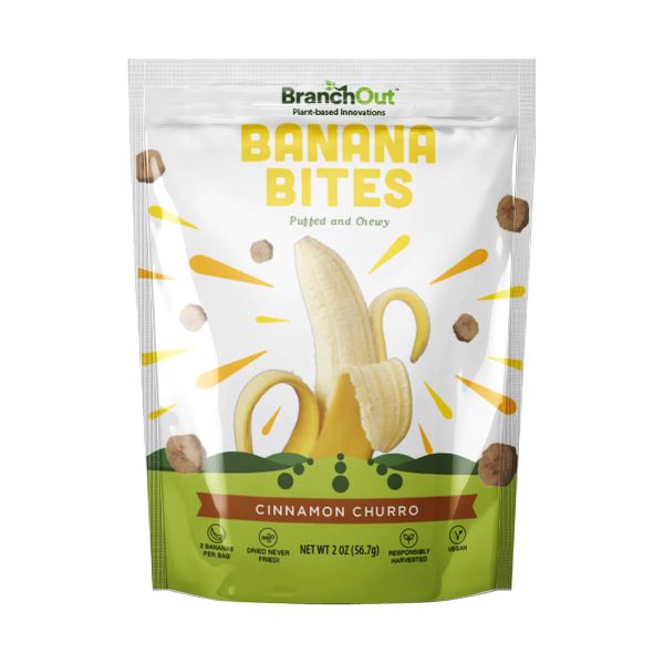 BRANCHOUT: Cinnamon Churro Banana Bites, 2 oz
