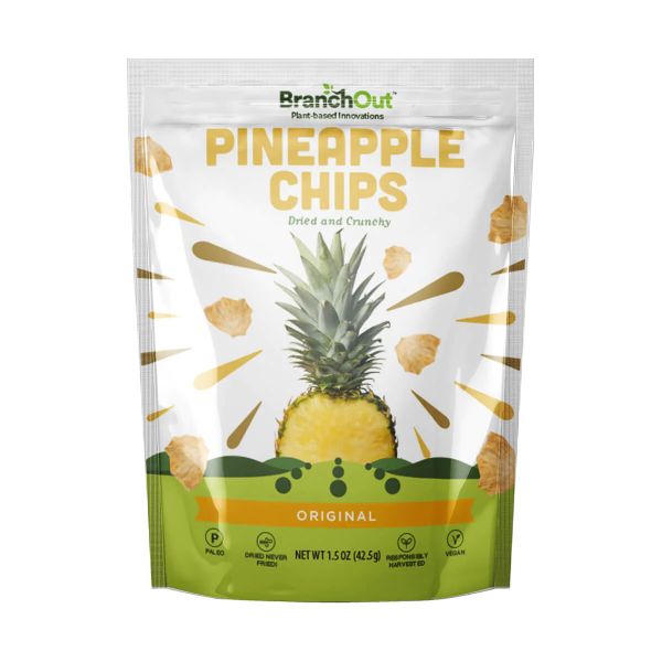 BRANCHOUT: Original Pineapple Chips, 1.5 oz
