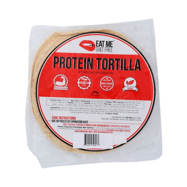 EAT ME GUILT FREE: Tortilla Protein, 11.56 oz