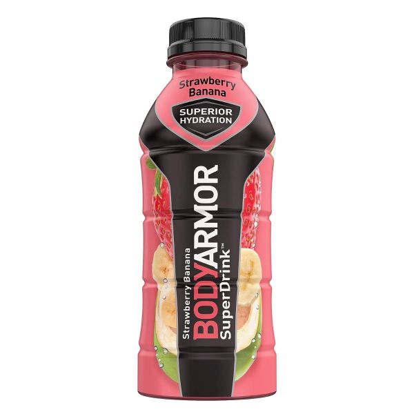 BODY ARMOR: Beverage Sport Strawberry Banana, 16 FO