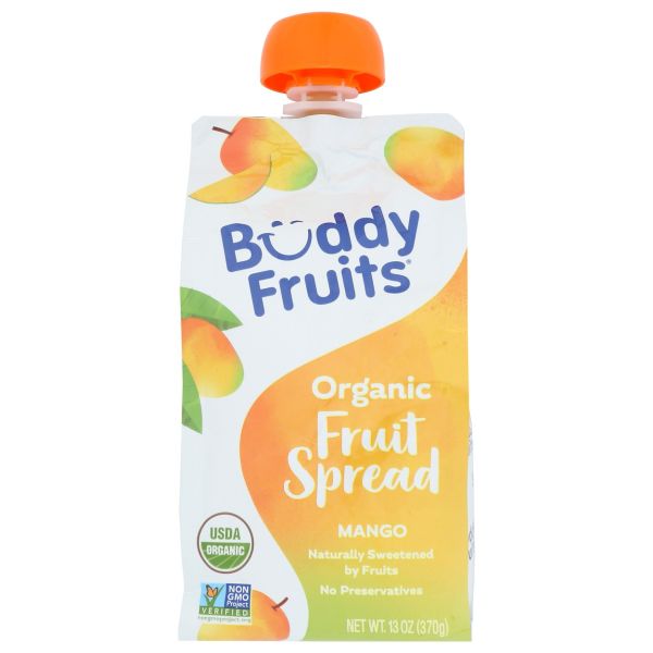BUDDY FRUITS: Organic Fruit Spreads Mango, 13 oz