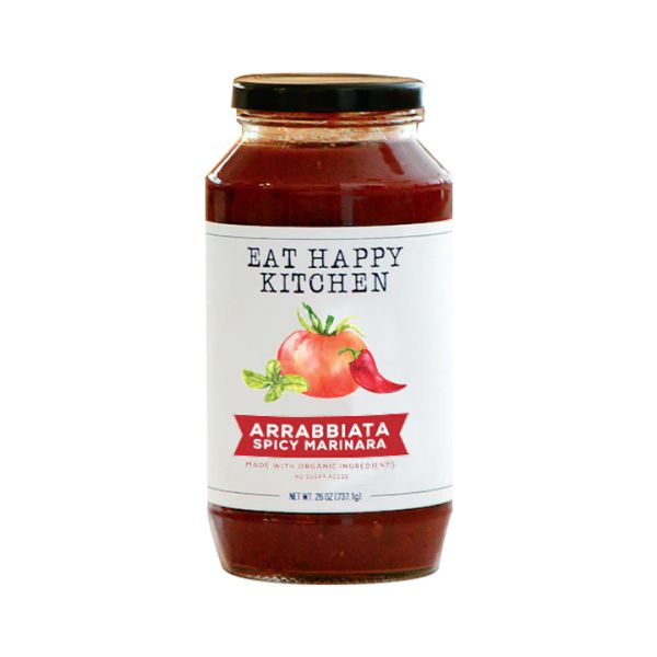 EAT HAPPY KITCHEN: Arrabbiata Spicy Marinara Sauce, 26 oz