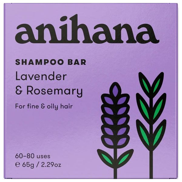ANIHANA: Lavender and Rosemary Shampoo Bar, 65 gm