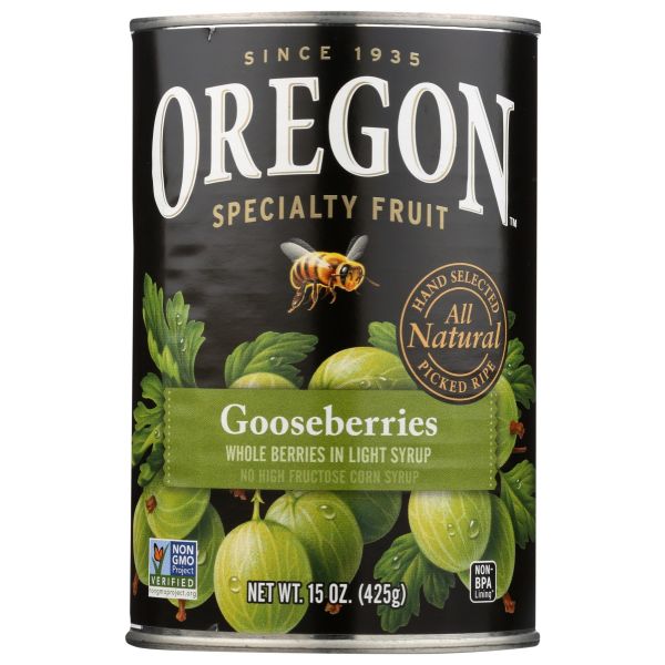 OREGON SPECIALTY FRUIT: Gooseberry, 15 oz
