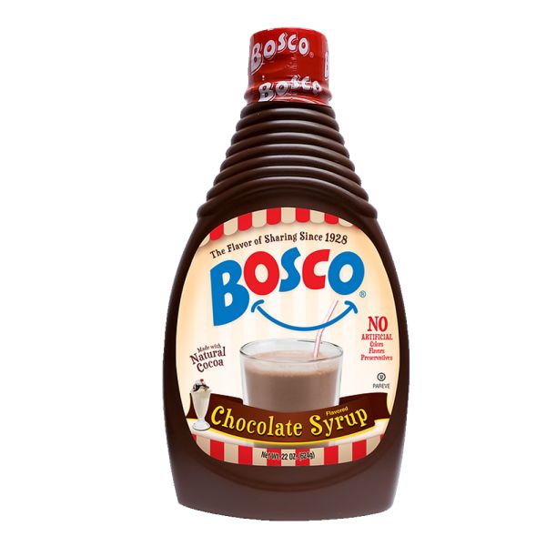 BOSCO: Syrup Chocolate Flavor, 22 OZ