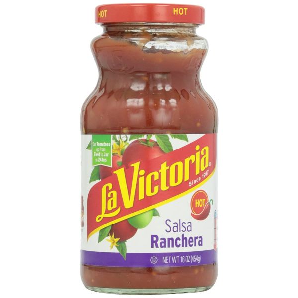 LA VICTORIA: Hot Ranchera Salsa, 16 oz