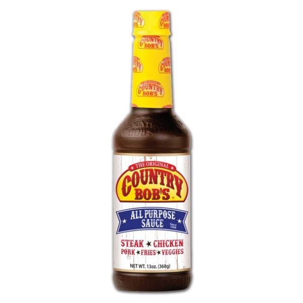 COUNTRY BOBS: All Purpose Sauce, 13 oz