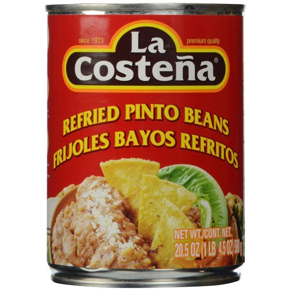 LA COSTENA: Refried Pinto Beans, 20.5 oz