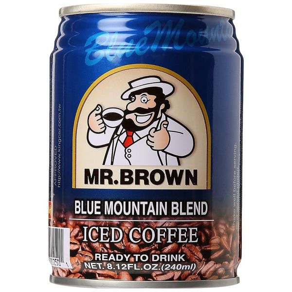 MR BROWN: Blue Mountain Blend Iced Coffee, 16 oz