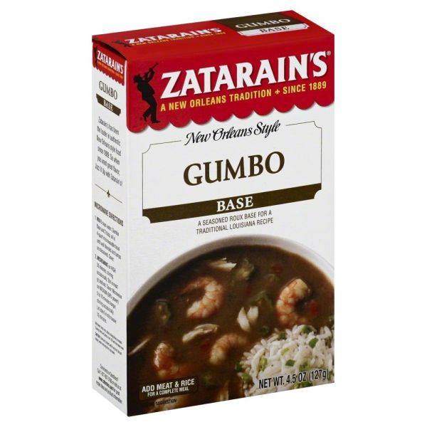 ZATARAINS: Gumbo Base Mix, 4.5 oz