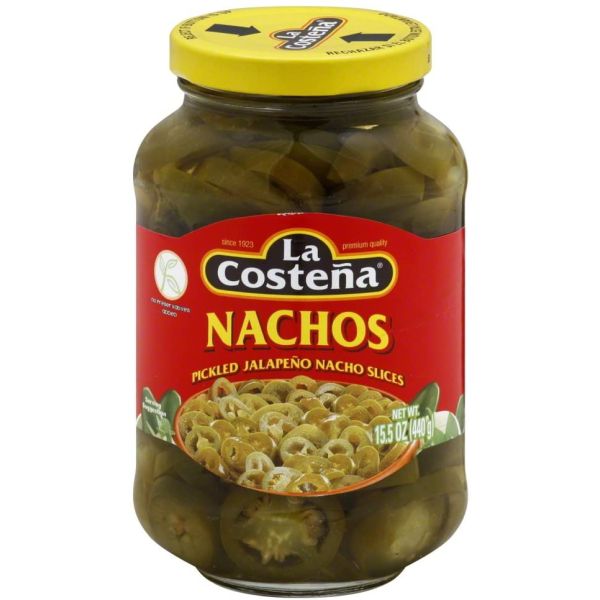 LA COSTENA: Pickled Jalapeno Nacho Slices, 15.5 oz