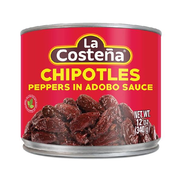 LA COSTENA: Chipotle Peppers in Adobo Sauce, 12 oz