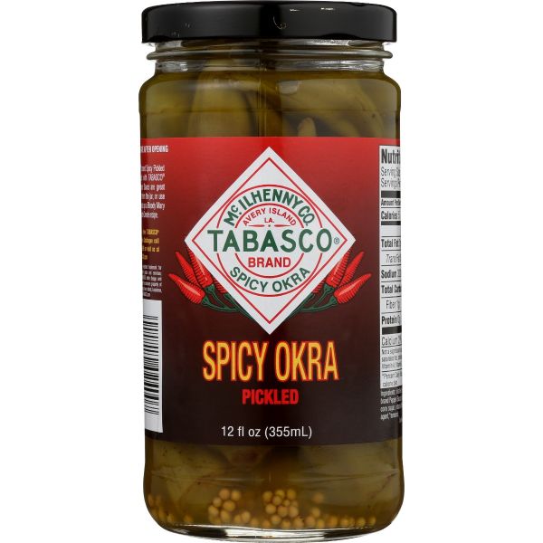 TABASCO: Pickled Spicy Okra, 12 oz