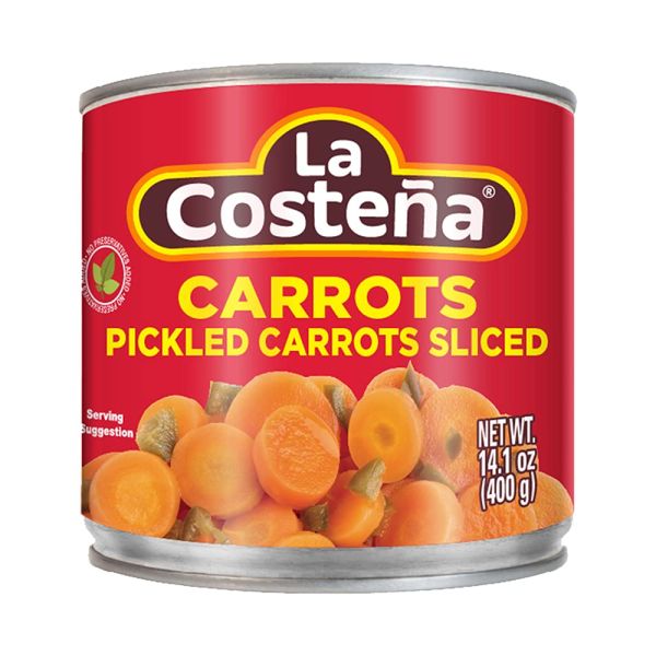 LA COSTENA: Pickled Carrot Sliced, 14.1 oz