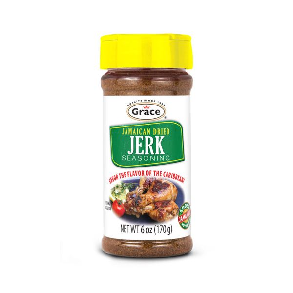 GRACE CARIBBEAN: Jamaican Dried Jerk Seasoning, 6 oz