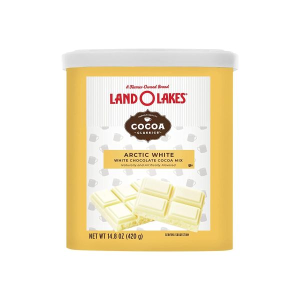 LAND O LAKES: Arctic White Chocolate Cocoa Mix, 14.8 oz