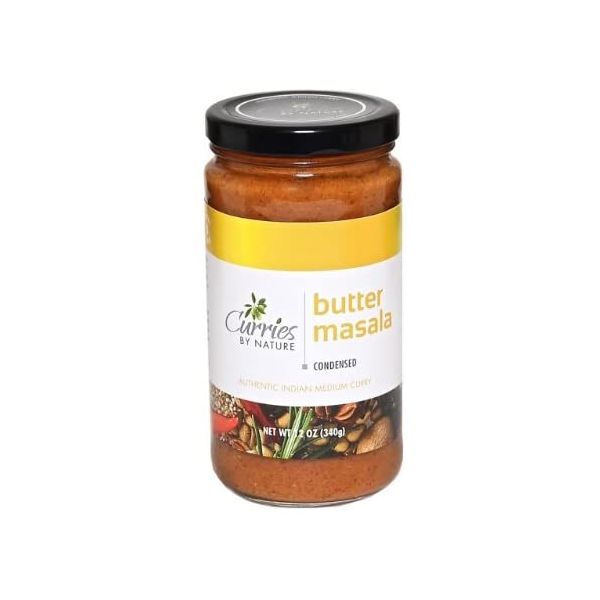 CURRIES BY NATURE: Butter Masala Indian Curry, 12 oz