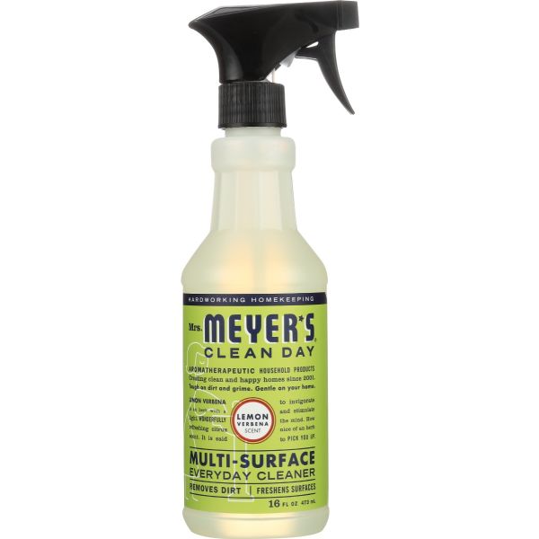 MRS MEYERS CLEAN DAY: Lemon Verbena Multi-Surface Everyday Cleaner, 16 oz