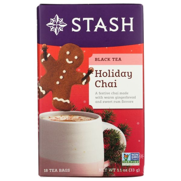 STASH TEA: Tea Hlday Chai, 18 bg